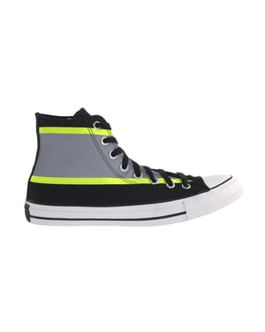 Converse Hi-Vis-Männer schwarze Plimsolls