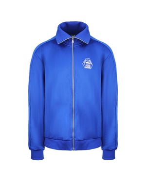 Puma x Rhugi Rudolf Dassler Logo Zip Up Blue Herren Track Jacke 532576 02