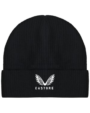 Castore Logo Stock Kinder Schwarze Mütze