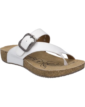 JOSEF SEIBEL Tonga 77 | Zehentrenner für Damen | Weiß Tonga 77, weiss