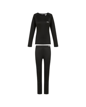 Regatta - Basisschicht-Set für Damen (Schwarz)