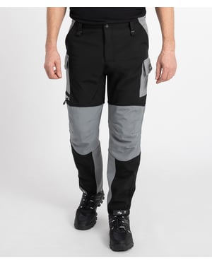 Rock Creek Softshellhose Grau