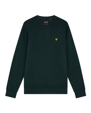 Lyle & Scott Sweatshirt mit Rundhalsausschnitt in Grün