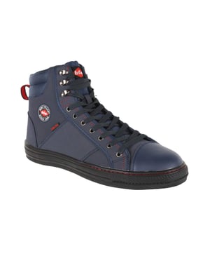 Lee Cooper - Herren/Damen Unisex Sicherheitsschuhe, Nubukleder (Marineblau)