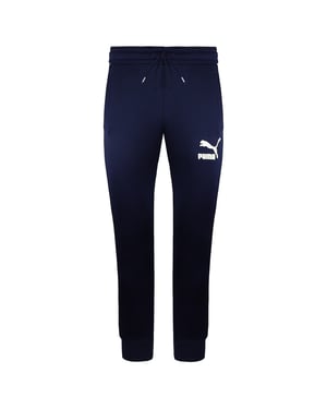 Puma ikonische T7 -Herren Navy Blue Track Hosen