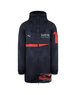 Puma Red Bull Racing RCT Long Sleeve Reißverschluss UP Navy Blue Herren Long Jacket 577760 01