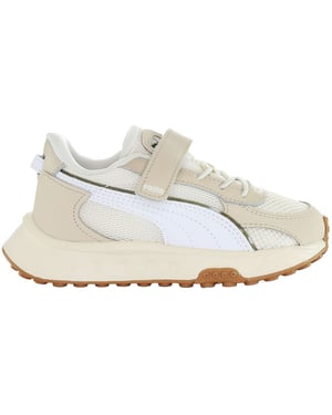 Puma Wild Rider Futurism AC Kinder von weißen Trainern