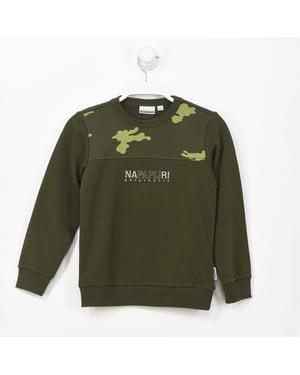 GA4EPU Sweatshirt für Jungen mit langen Ärmeln und Rundhalsausschnitt