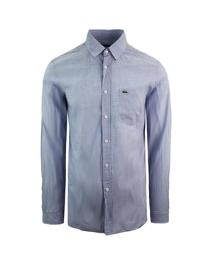 Lacoste Slim Fit Mens Blue Shirt