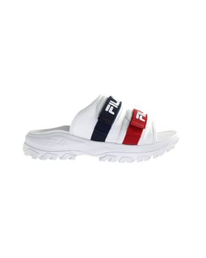 Fila Outdoor Womens White Sliders