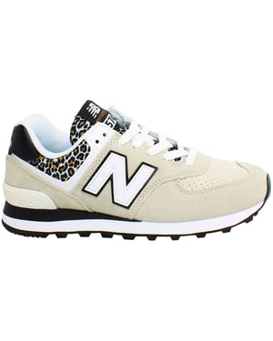 New Balance 574 Leopard Damen Graue Sneaker