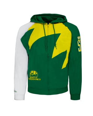Mitchell & Ness Hai Zahn Seattle Überschallmännerjacke