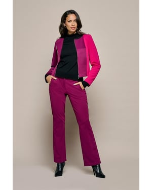 Chanera Blazer Dark Berry