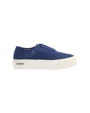 Seavees Legend Sneaker Platform Portal Blue Womens Trainer