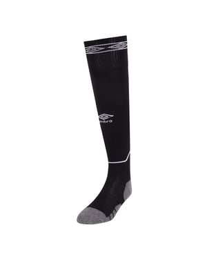 Umbro - "Diamond" Fußballsocken für Kinder (Schwarz/Weiß)