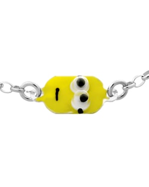 Orphelia „Minion“ Kinderarmband aus 925er Sterlingsilber – Silber ZA-7135