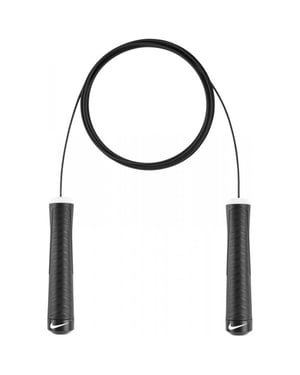 Nike Leder Speed Rope (Schwarz)