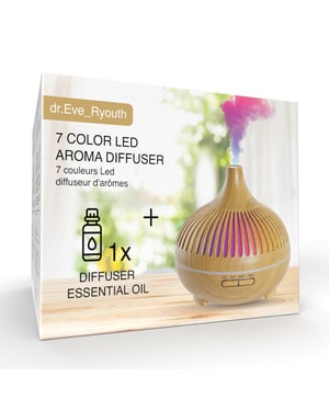 7 Farben Led Aroma Diffusor - UK Stecker / EU Stecker