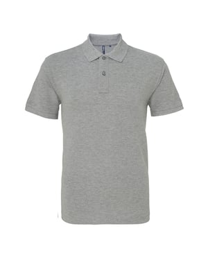 Asquith & Fox Mens Plain Kurzarm-Poloshirt (Heather)