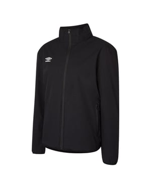 Umbro Herren Club Essential Bonded Jacke (Schwarz/Weiß)