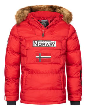 Geographical Norway Windbreaker Rot