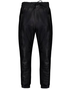 Herren-Jogginghose aus Leder – Boston
