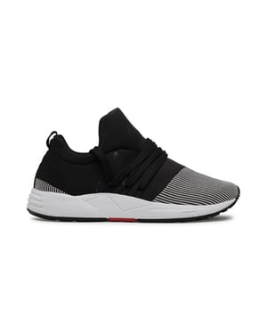 Arkk Copenhagen Raven Mesh Pet S-E15 Damenschwarze Trainer