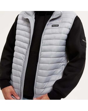 Nicce Maidan Herren-Gilet in Steingrau