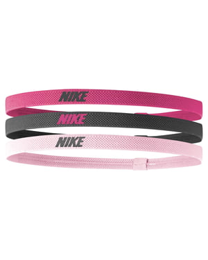 Nike - "2.0" Stirnband(3er-Pack) (Funke/Gridiron Grün/Rosa Glasig)