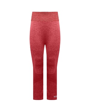 MyProtein Curve Damen Rote Hochgeschnittene 3/4 Leggings