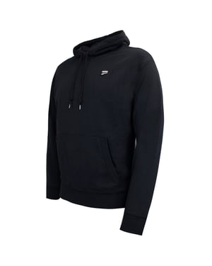 Puma in der Innenstadt über Hoody Black Mens Hood -Jumper 596002 01 ziehen