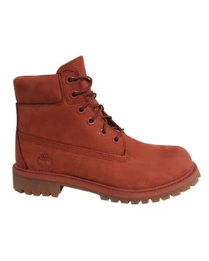 Timberland 6 Zoll Premium Junior Boots Kinder schnüren rot wasserdichte A1kph Z55B