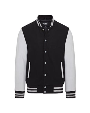 Letterman Baseball Bomberjacke aus Wolle und Leder im College-Stil - Genua