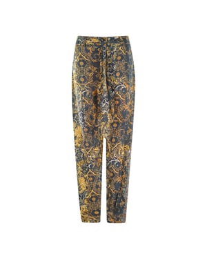 Inoa Valletta Kollektion 1825 Schwarze Slouch-Hose
