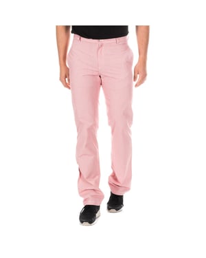 Lange, gerade geschnittene, niedrige Herrenhose BGH0207