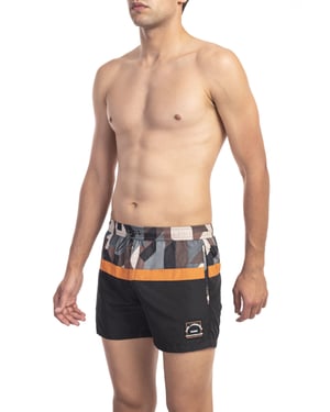 Karl Lagerfeld Badehose Kamo Herren Schwarz