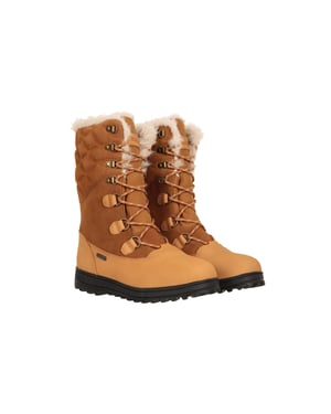 Mountain Warehouse - Damen Schneestiefel "Vostok", Leder (Braun)