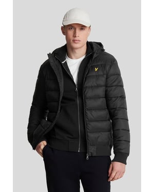 Gepolstertes Jackett Jet Schwarz