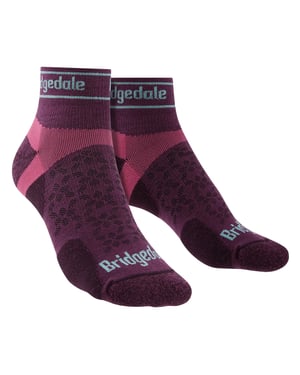 Bridgedale - Womens Sport Ultralight Merino Low Socken - Damson