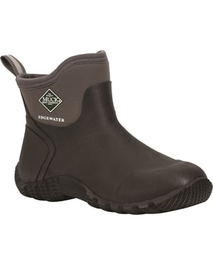 Muck Boots Edgewater Classic 6" Knöchel Gummi Schwarz Wellington Stiefel