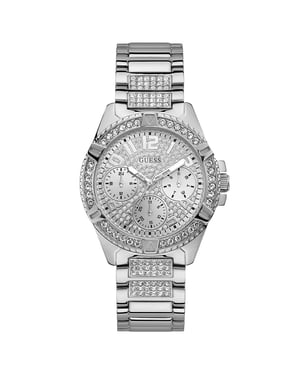 Guess W1156L1 Damen Frontier Silber Uhr