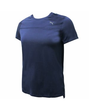 Puma Marineblaues Damen-T-Shirt