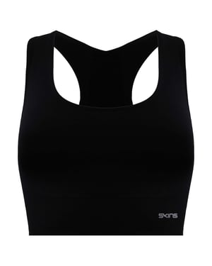 Skins DNAmic Base Damen Schwarzer Sport-BH