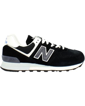 New Balance 574 Klassische Herren Schwarz Sneakers