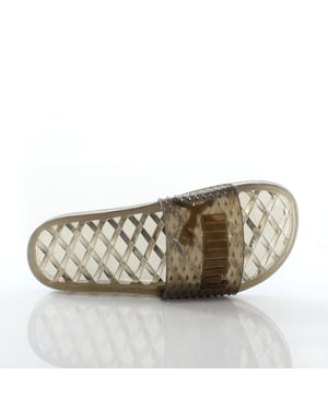 Puma x Rihanna Fenty Jelly Womens Black Sliders