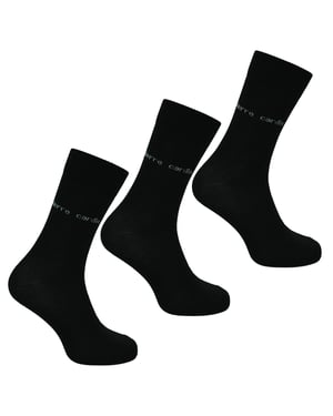 Pierre Cardin Paris Schwarze Herrensocken