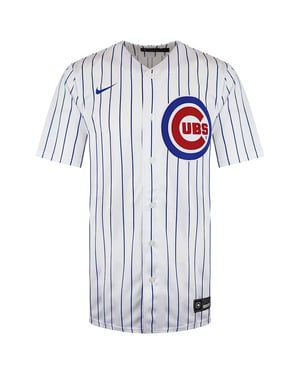 Nike MLB Chicago Cubs Offizielles Replika-Heimtrikot für Herren in Weiß