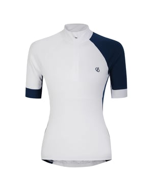 Dare 2B - "Compassion III" Oberteil für Damen - Radfahren (Weiß/Dunkel-Jeansblau)