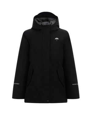Schmuddelwedda Winterjacke Mädels schwarz