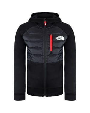 The North Face Mitt Hybrid Kinder Schwarze Jacke